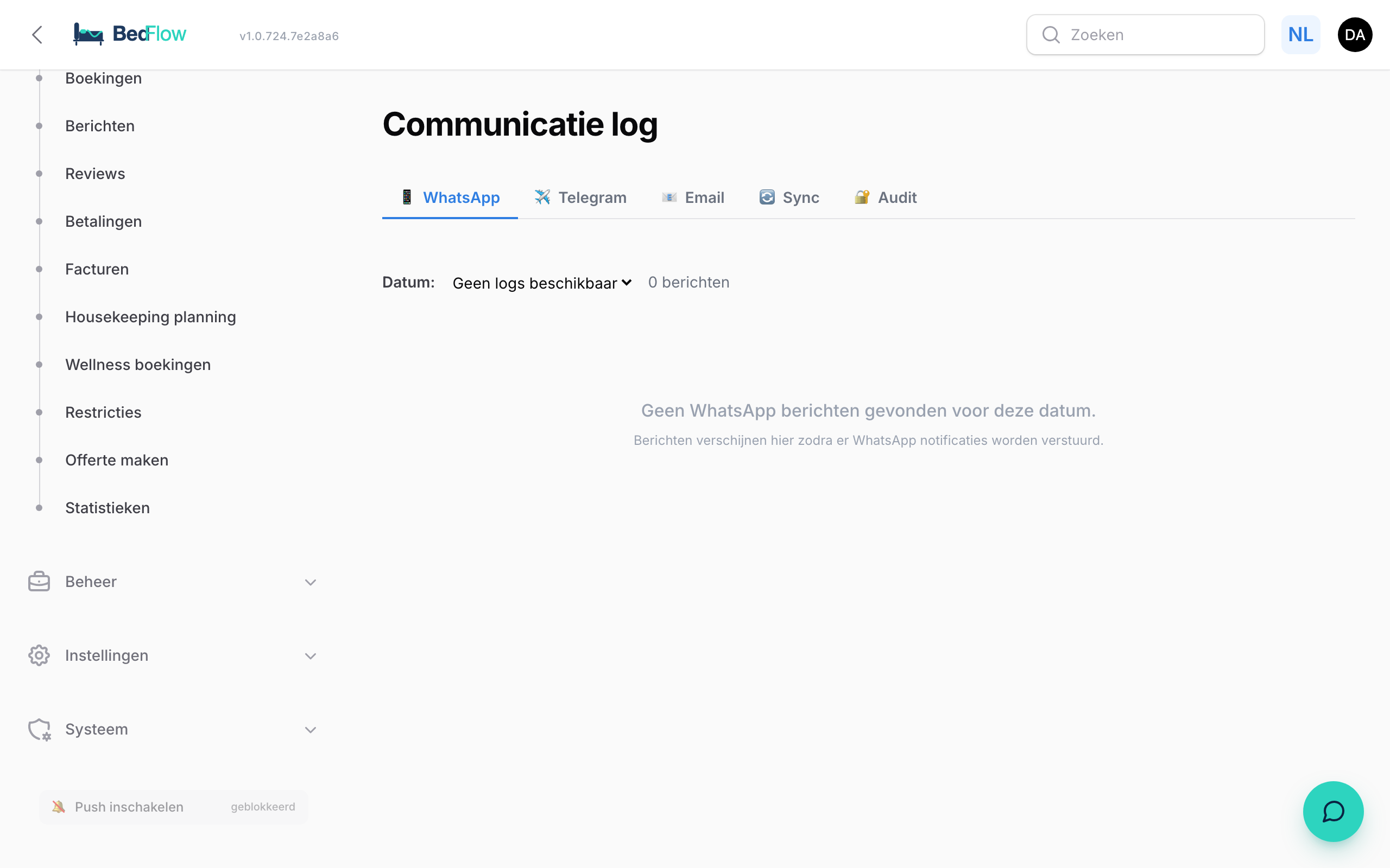 Communication Log
