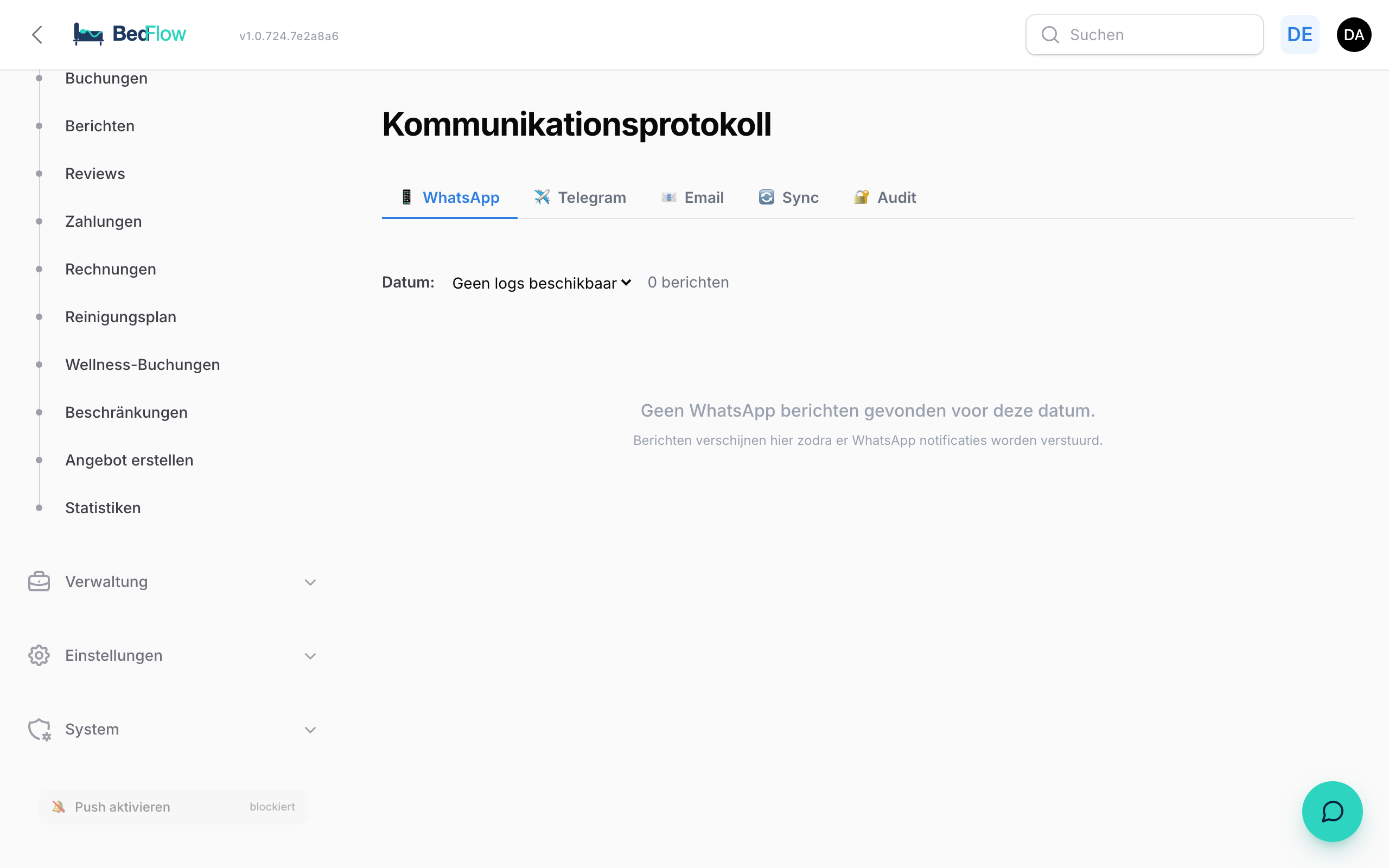 Communication Log