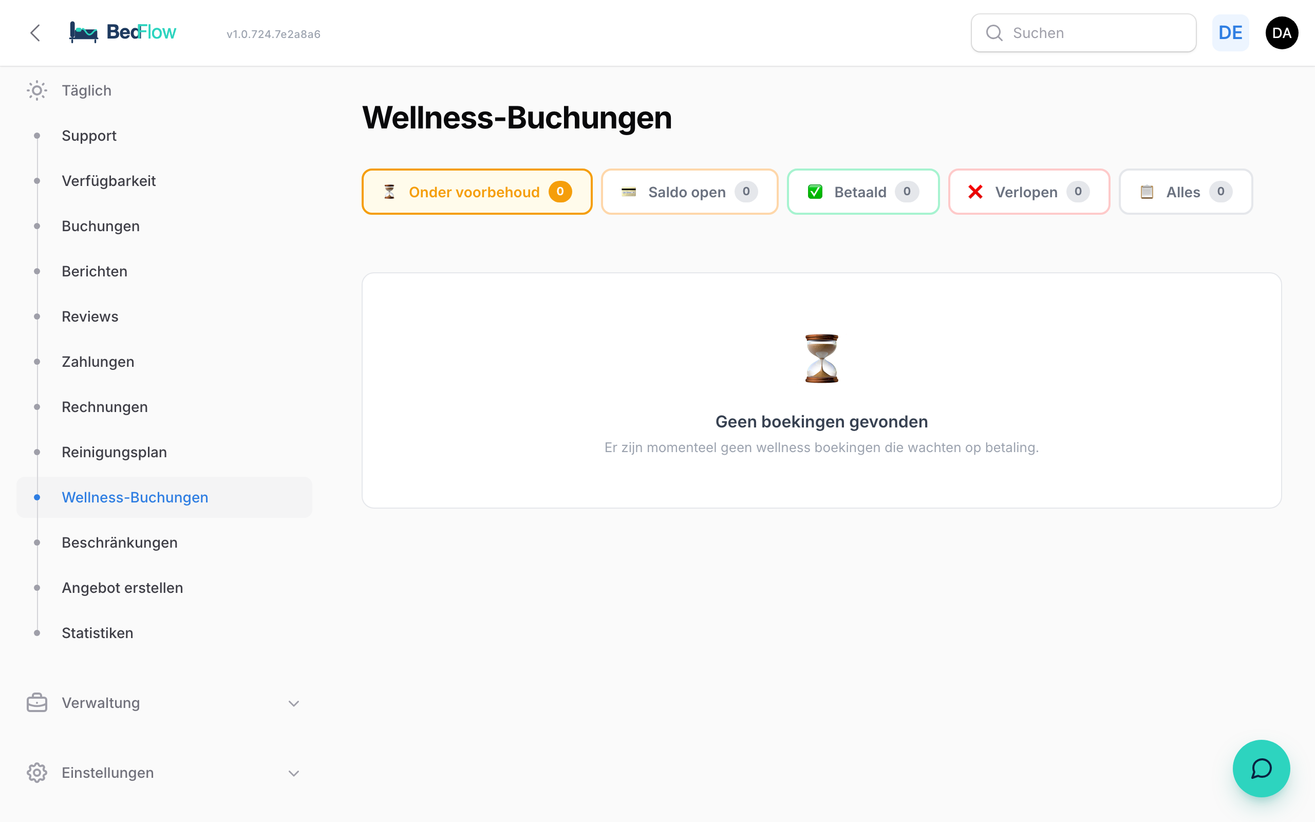 Wellness-Buchungen