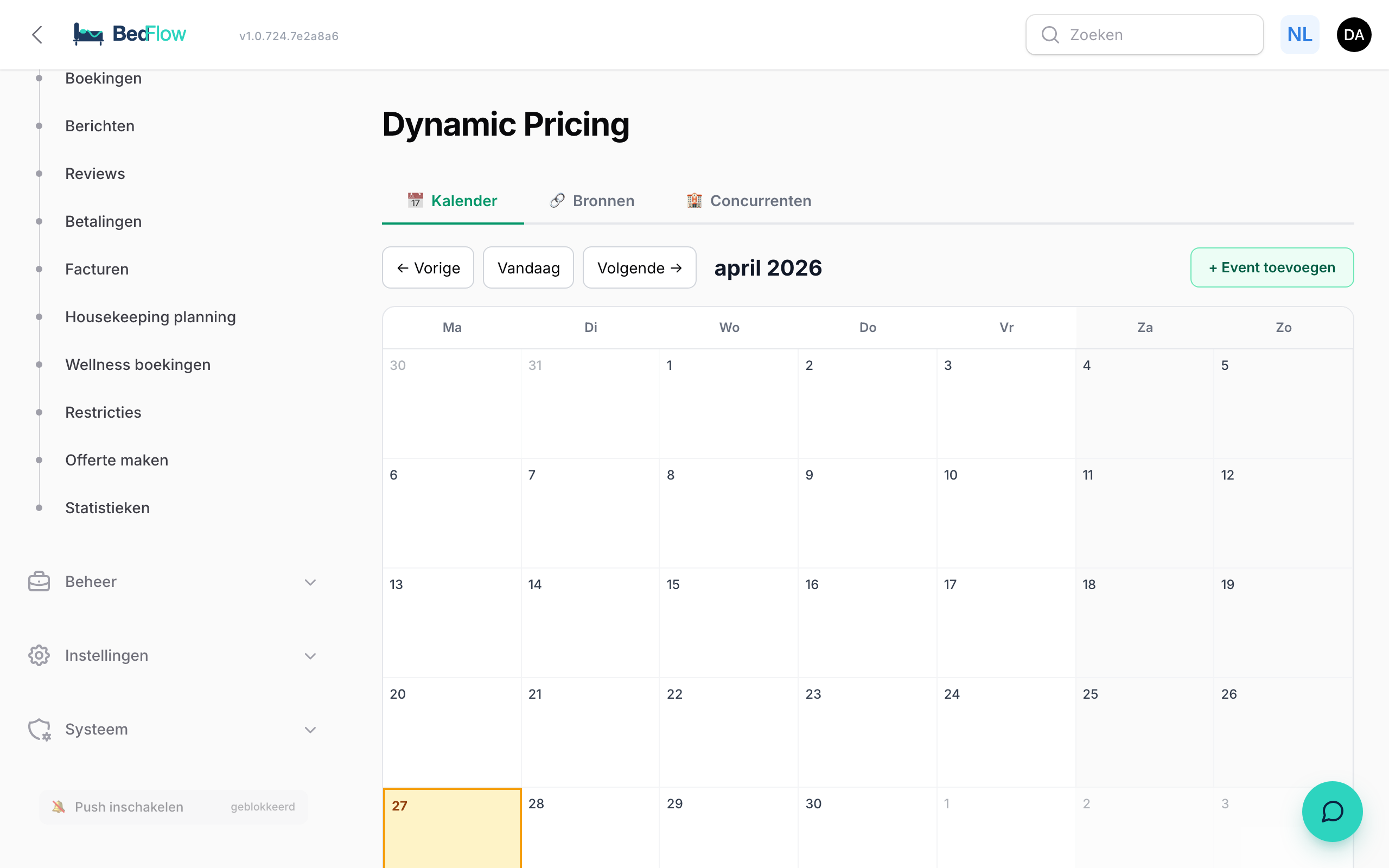 Dynamic Pricing